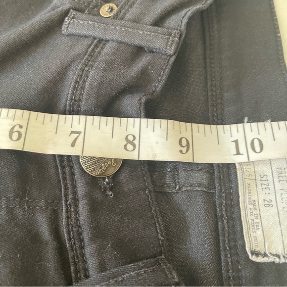 Free People‎ Women's Black Skinny Jeans Size 26 GUC - Picture 8 of 8